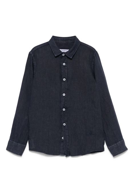 Camicia in lino PAOLO PECORA KIDS | PP4032BLU
